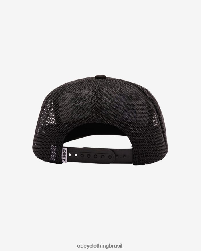 acessórios br OBEY homens caminhoneiro da vida preto J22J4V478