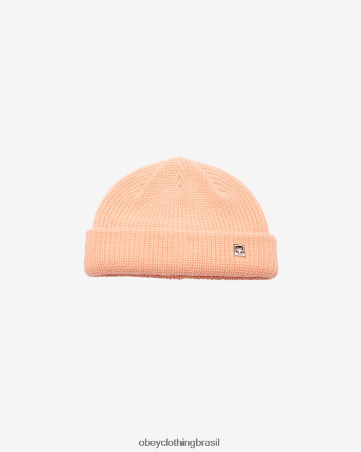 acessórios br OBEY homens micro gorro parfait de pêssego J22J4V405