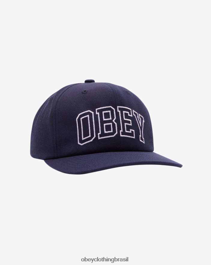 acessórios br OBEY homens painel da academia 6 marinha J22J4V460
