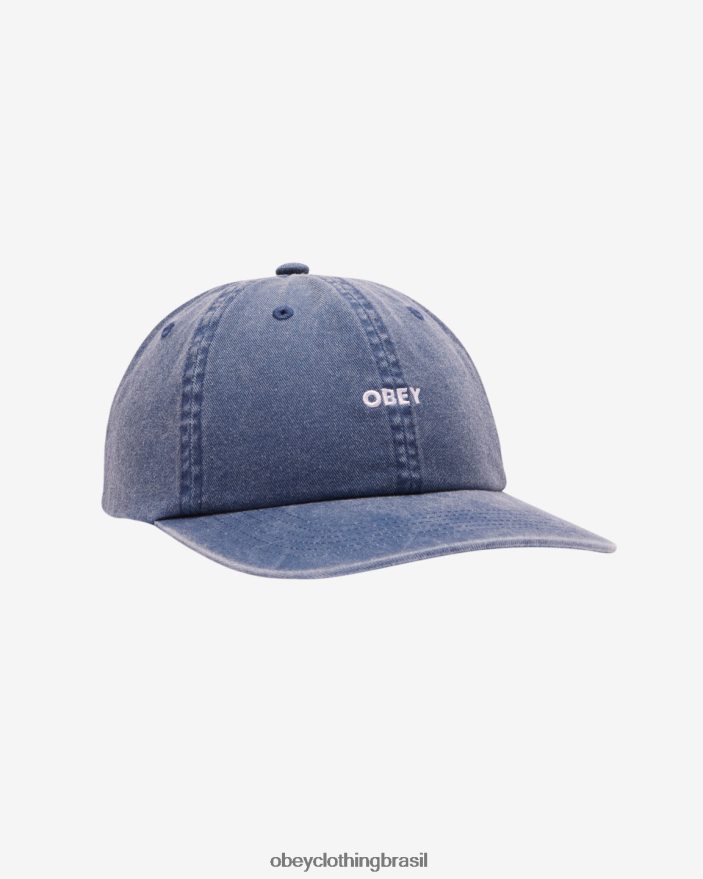 acessórios br OBEY homens pigmento minúsculo 6 painéis pigmento marinho J22J4V418
