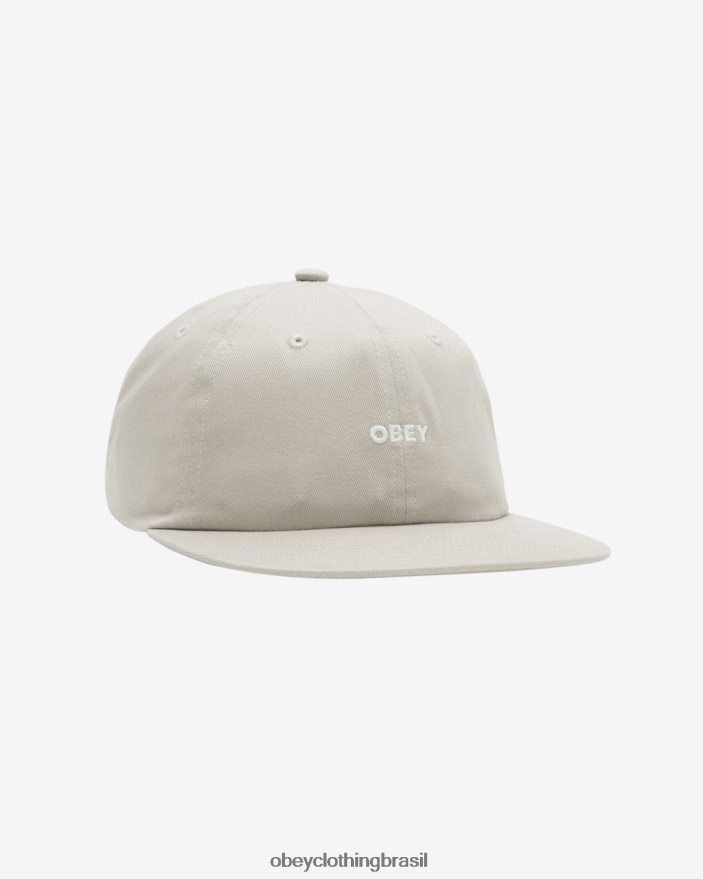 acessórios br OBEY homens sarja negrito 6 painéis cru J22J4V445