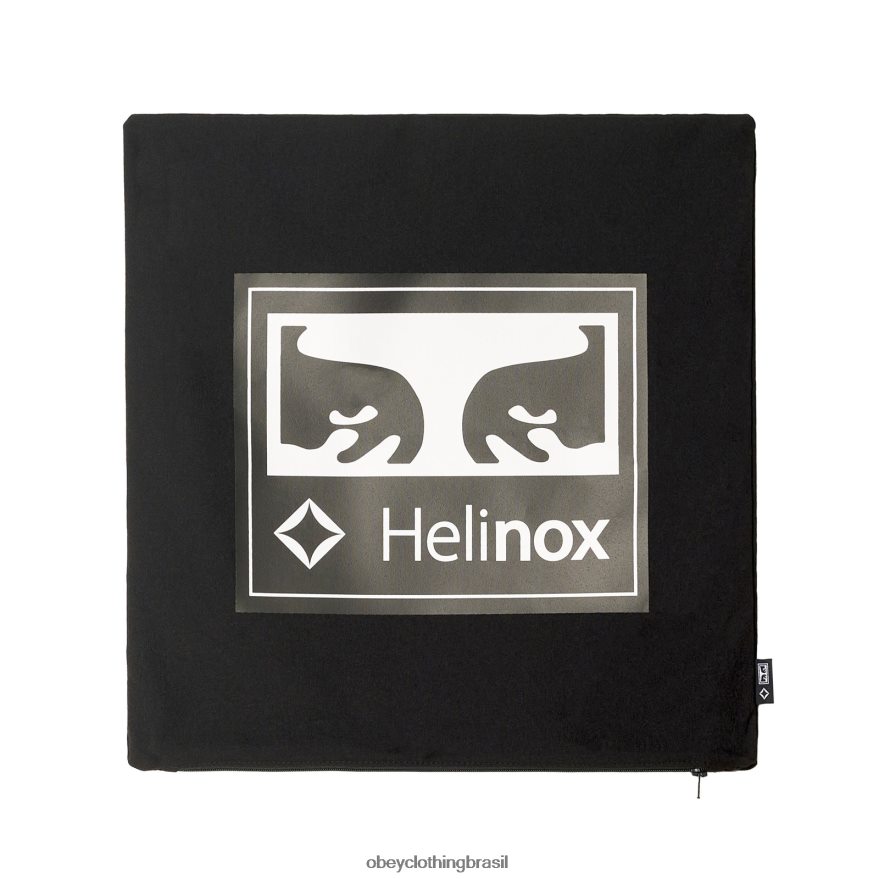 acessórios br OBEY X HELINOX homens fronha da almofada preto J22J4V1060