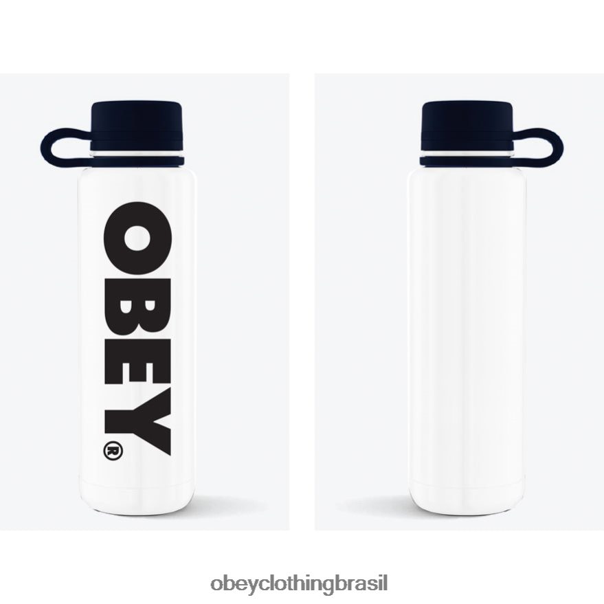 acessórios br OBEY homens garrafa ousada branco J22J4V1061