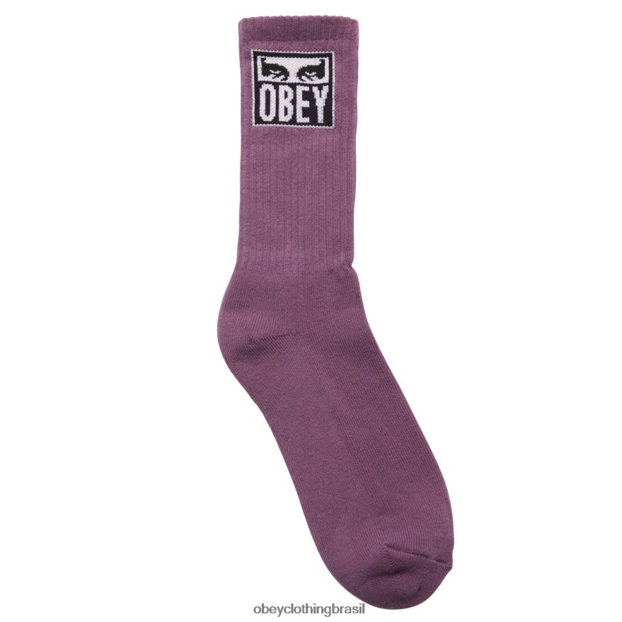 acessórios br OBEY homens meias de ícone de olhos amora J22J4V1068