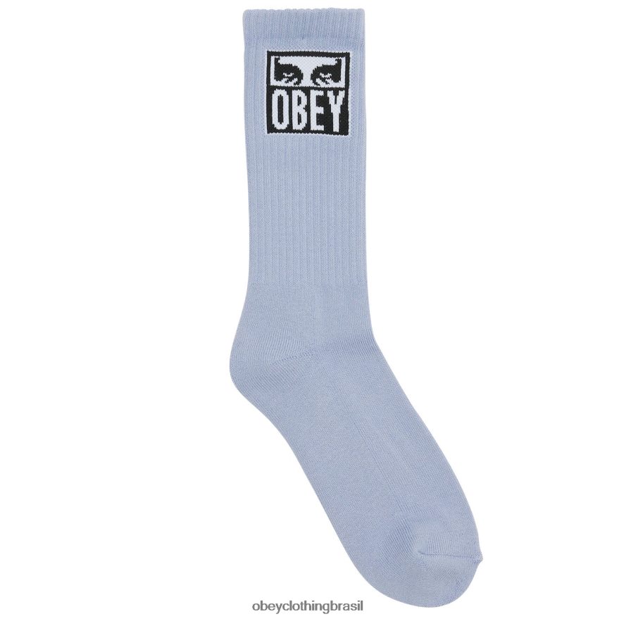 acessórios br OBEY homens meias de ícone de olhos lavanda digital J22J4V1067