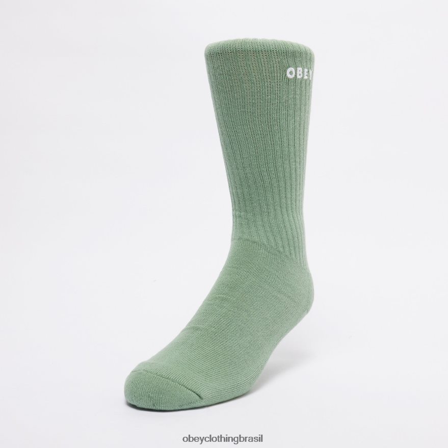 acessórios br OBEY homens meias ousadas iceberg verde J22J4V1073