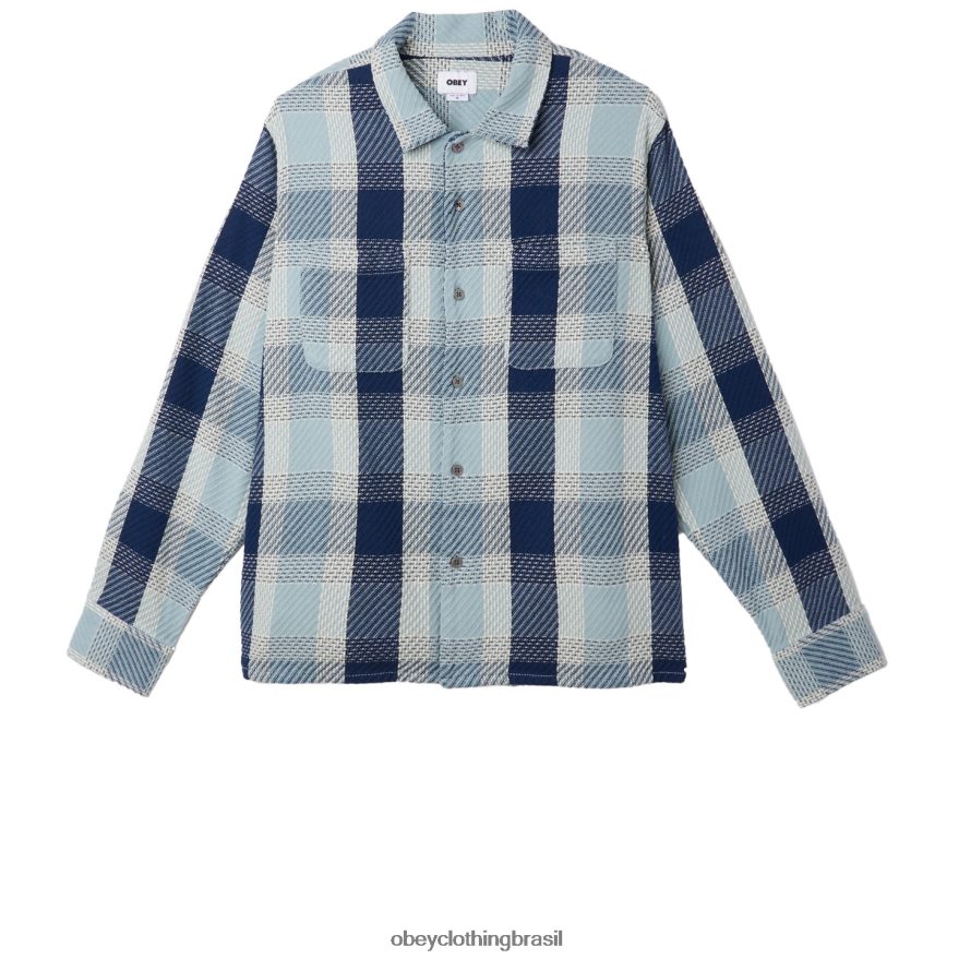 roupas br OBEY homens camisa bruce bom cinza multi J22J4V771