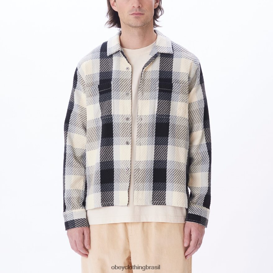 roupas br OBEY homens camisa bruce multi cru J22J4V772