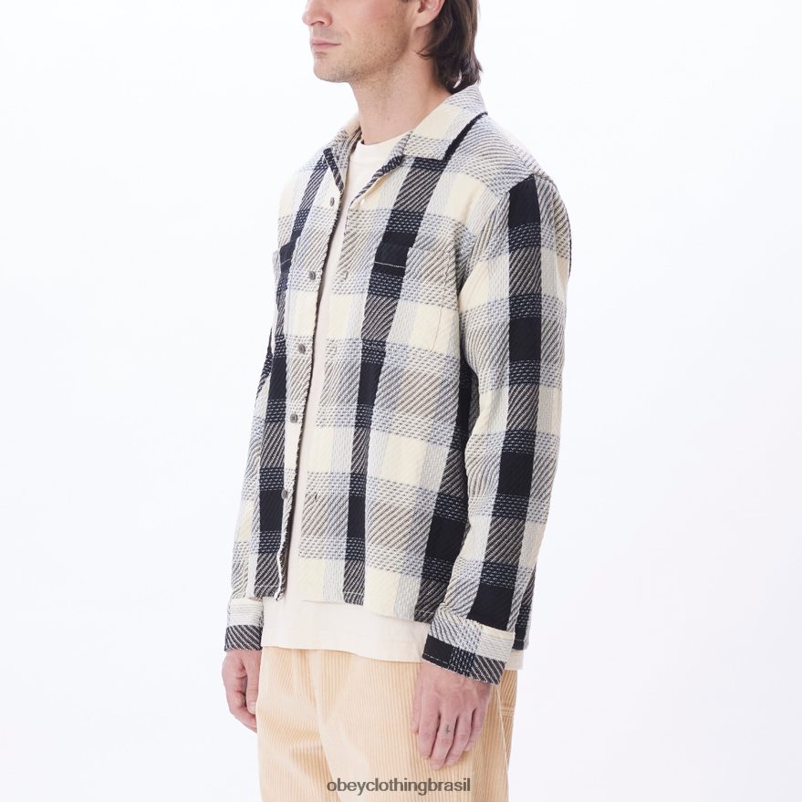 roupas br OBEY homens camisa bruce multi cru J22J4V772