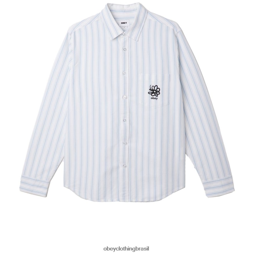 roupas br OBEY homens camisa lucas bom cinza multi J22J4V777