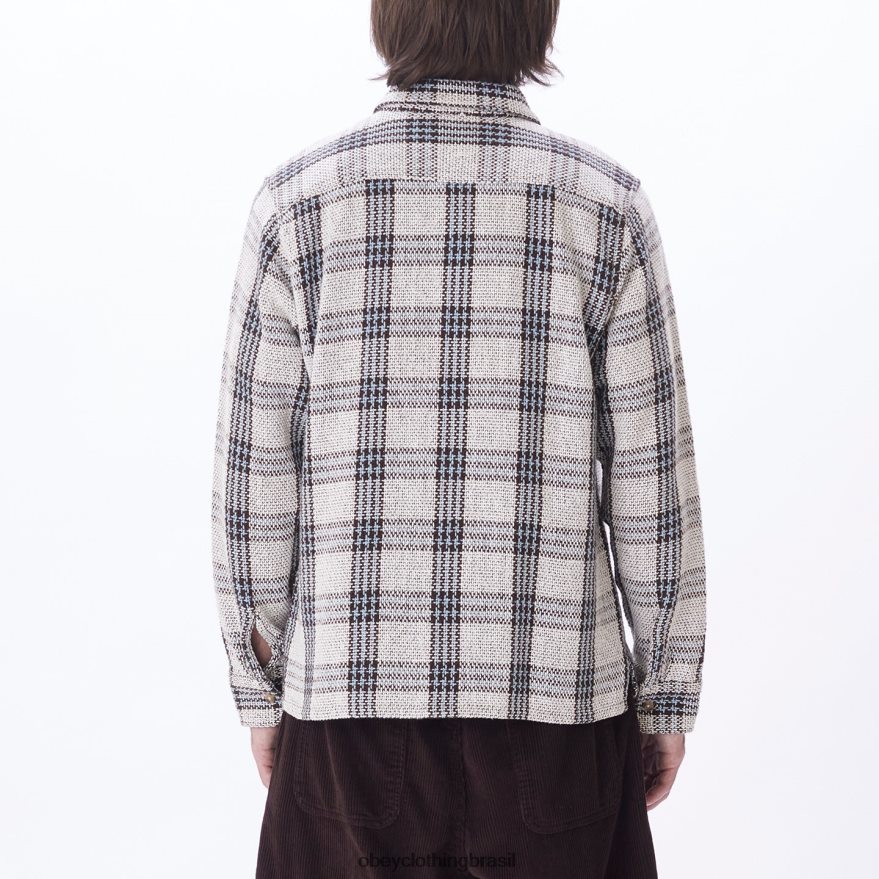 roupas br OBEY homens camisa wes multi cru J22J4V764