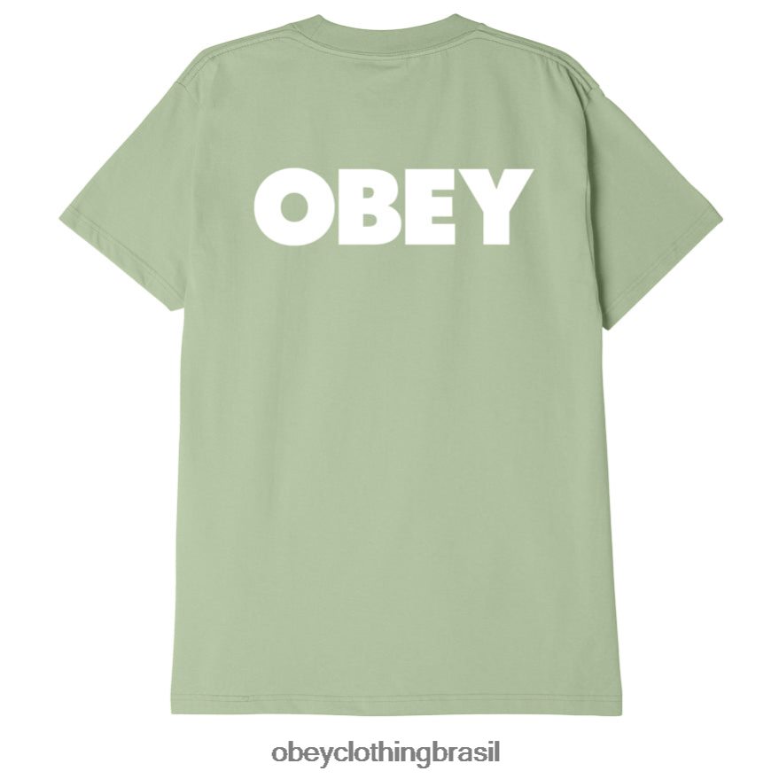 roupas br OBEY homens camiseta clássica Bold II pepino J22J4V873