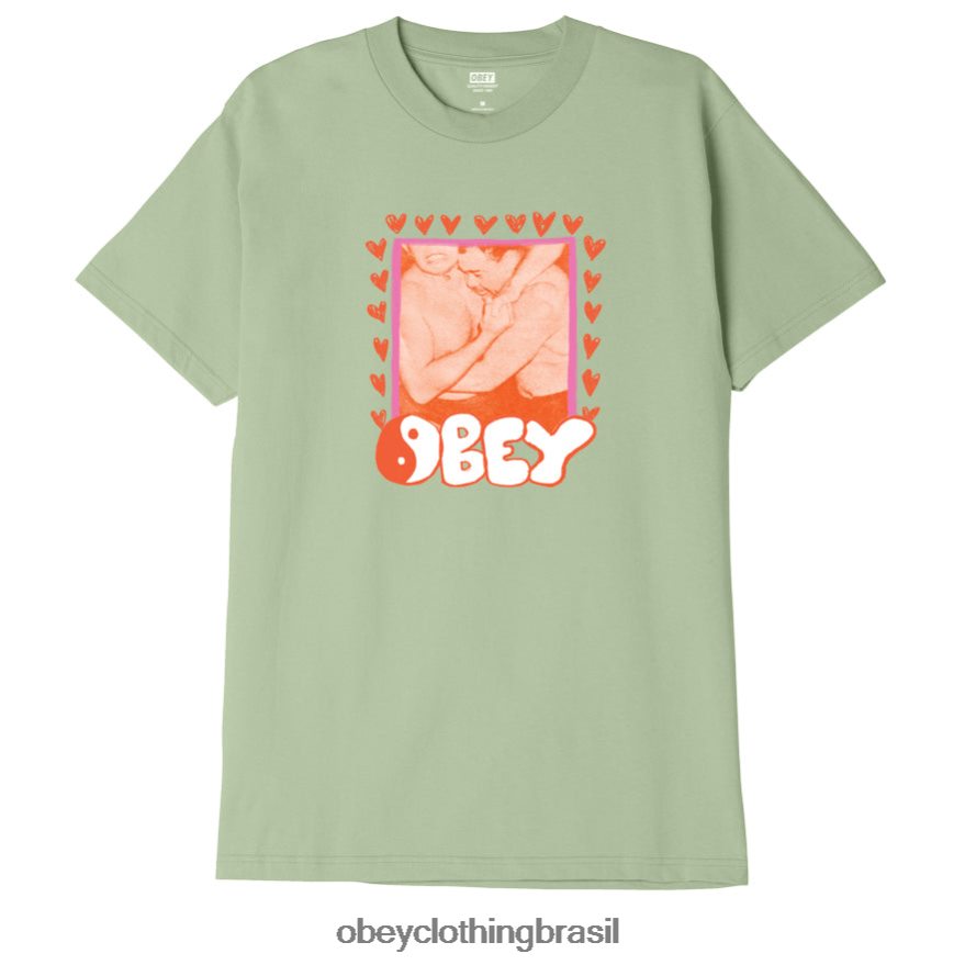 roupas br OBEY homens camiseta clássica de lutador pepino J22J4V901