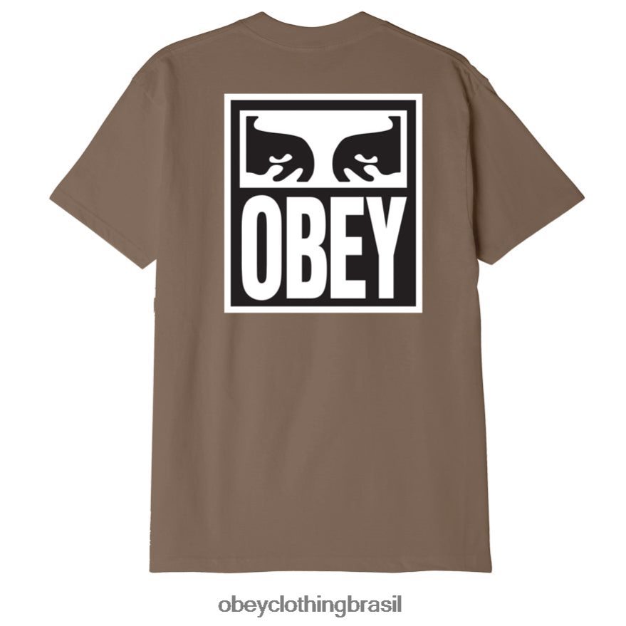 roupas br OBEY homens camiseta clássica do ícone dos olhos ii lodo J22J4V884