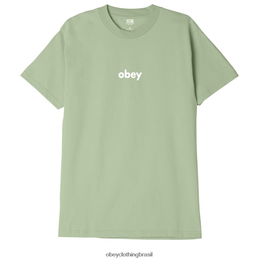 roupas br OBEY homens camiseta clássica minúscula ii pepino J22J4V879