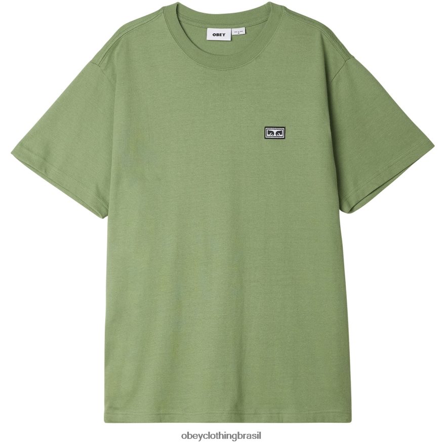 roupas br OBEY homens camiseta com olhos de obras estabelecidas jade J22J4V837