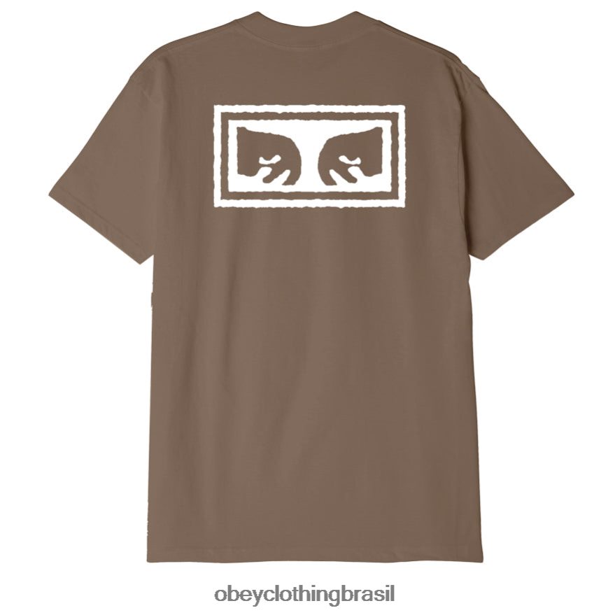 roupas br OBEY homens olhos 3 camiseta clássica lodo J22J4V876