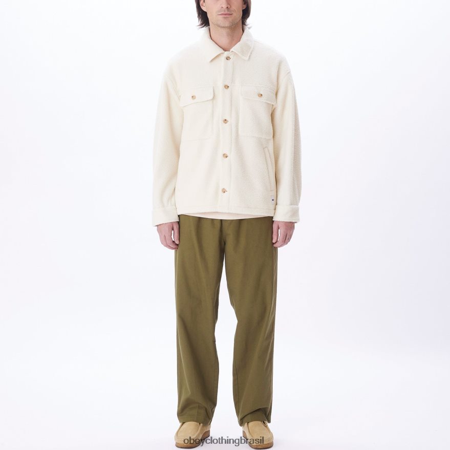 roupas br OBEY homens jaqueta thompson cru J22J4V752