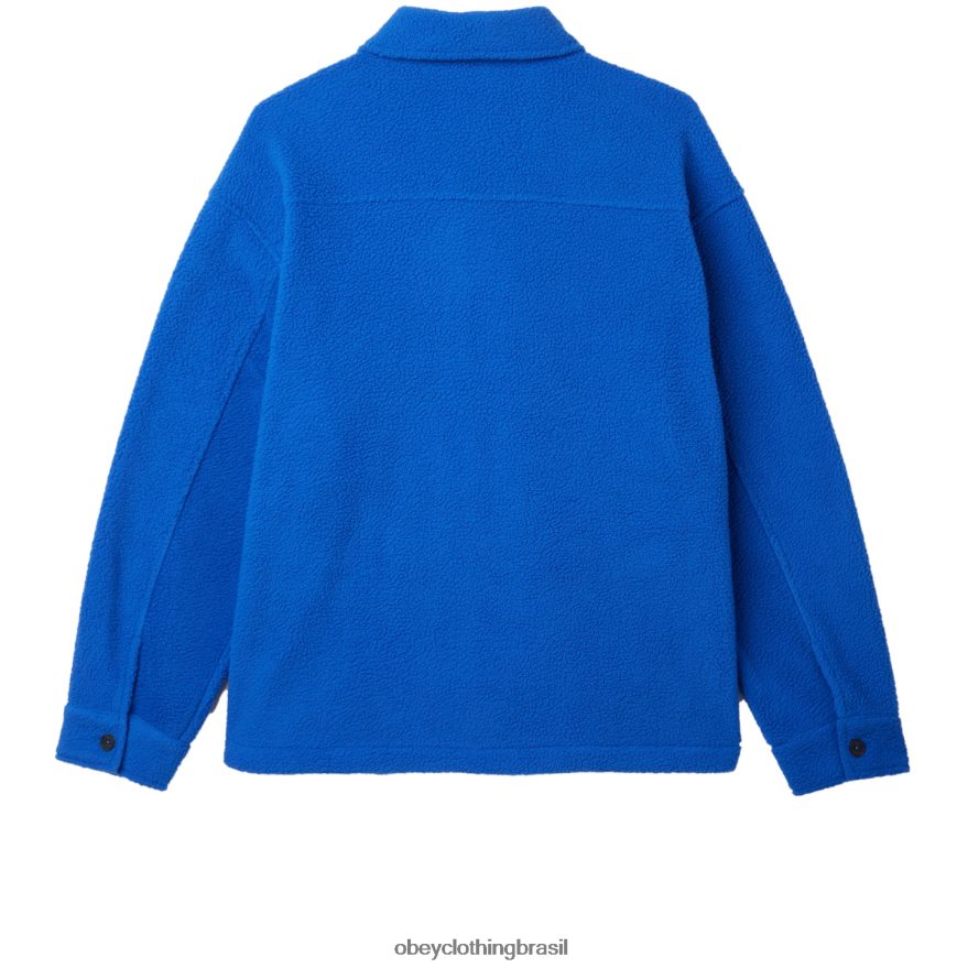 roupas br OBEY homens jaqueta thompson surfar azul J22J4V751