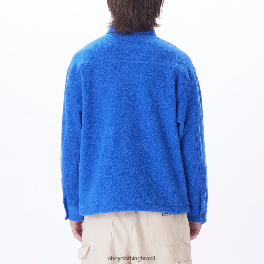 roupas br OBEY homens jaqueta thompson surfar azul J22J4V751