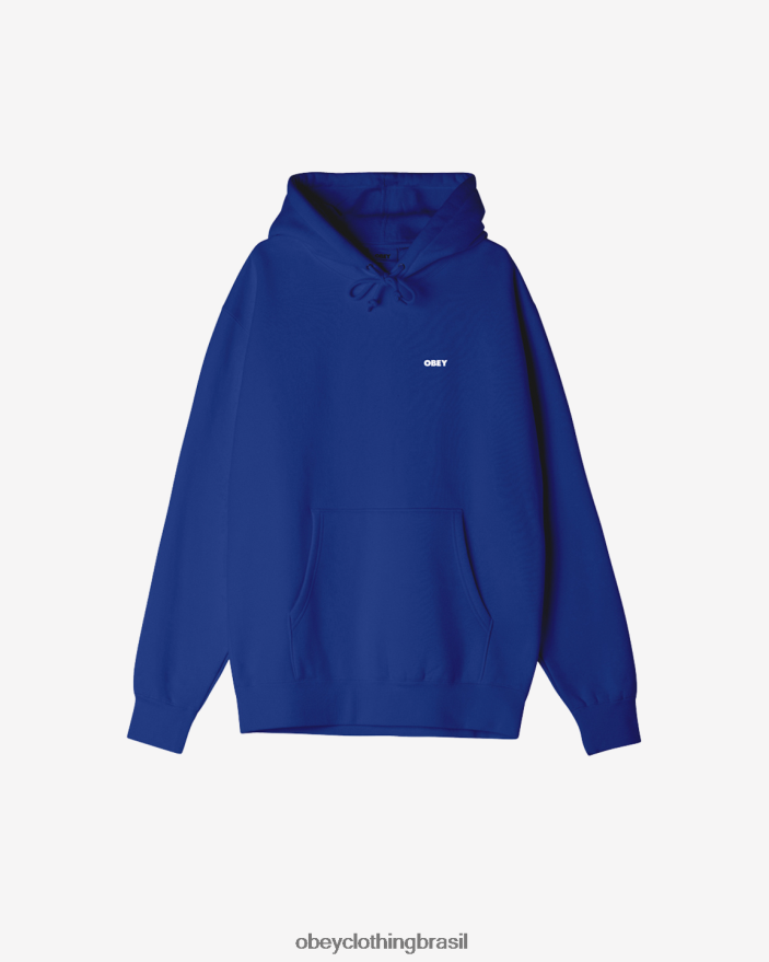 roupas br OBEY homens capuz pulôver premium ousado surfar azul J22J4V1018