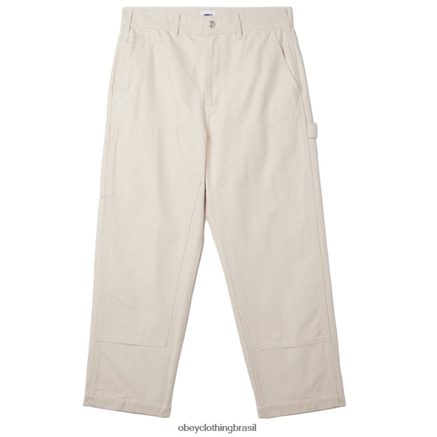 roupas br OBEY homens calça big timer sarja dbl joelho argila J22J4V924