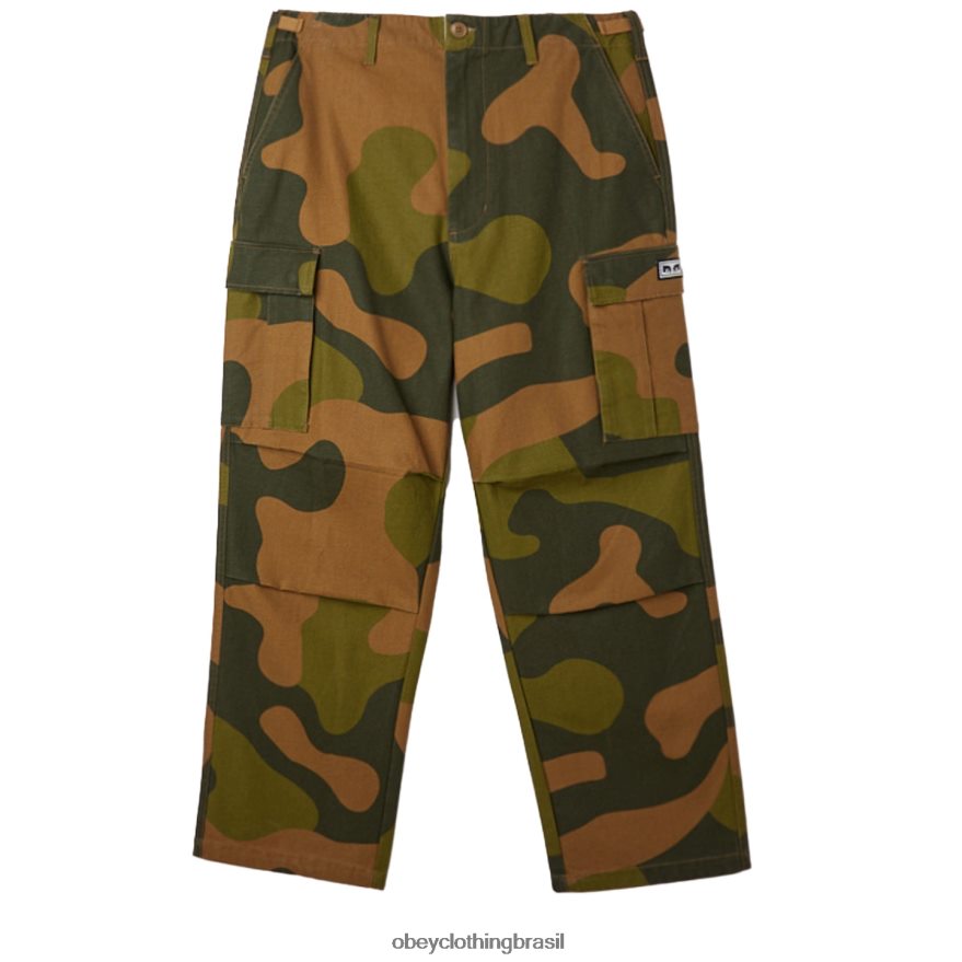 roupas br OBEY homens calça cargo big timer camuflagem grande J22J4V926