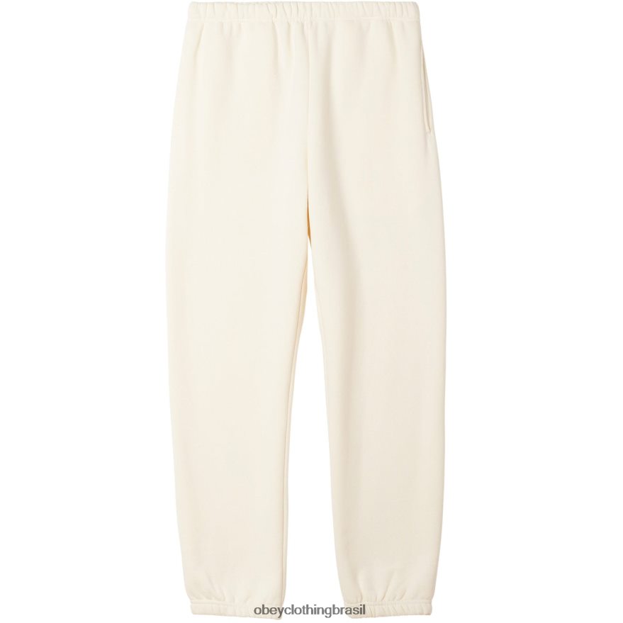 roupas br OBEY homens calça de moletom para olhos de obras estabelecidas cru J22J4V965