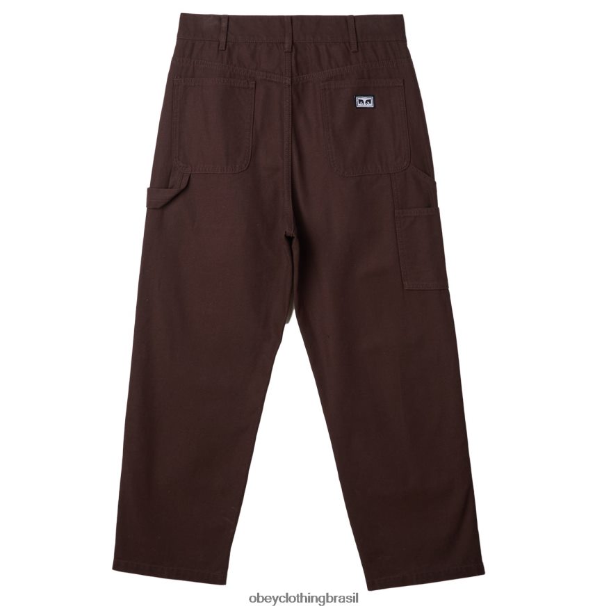 roupas br OBEY homens carpinteiro estampado em sarja big timer Java J22J4V920