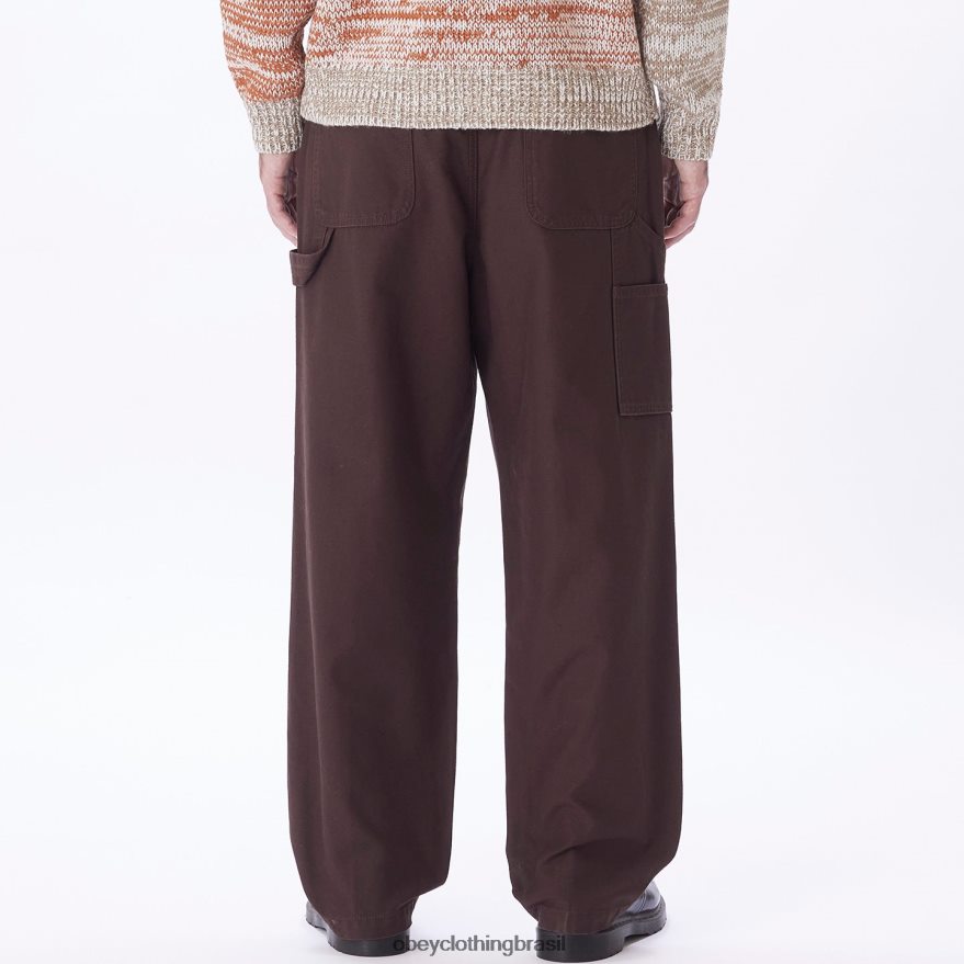 roupas br OBEY homens carpinteiro estampado em sarja big timer Java J22J4V920