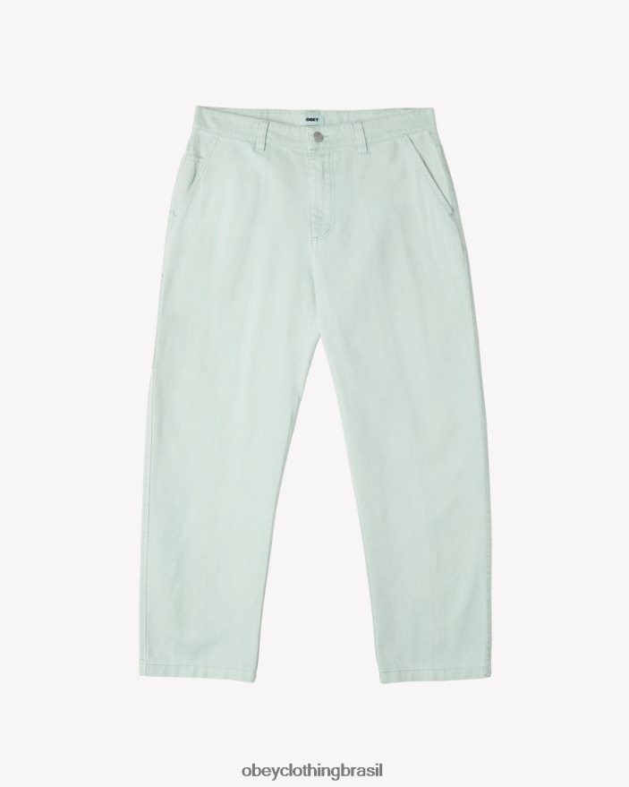 roupas br OBEY homens calça de carpinteiro com pigmento de trabalho duro spray de surf de pigmento J22J4V55