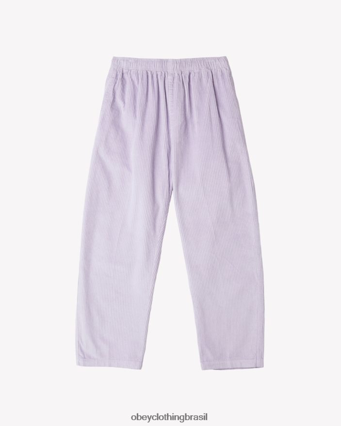 roupas br OBEY homens calça de cordão fácil pétala de orquídea J22J4V10