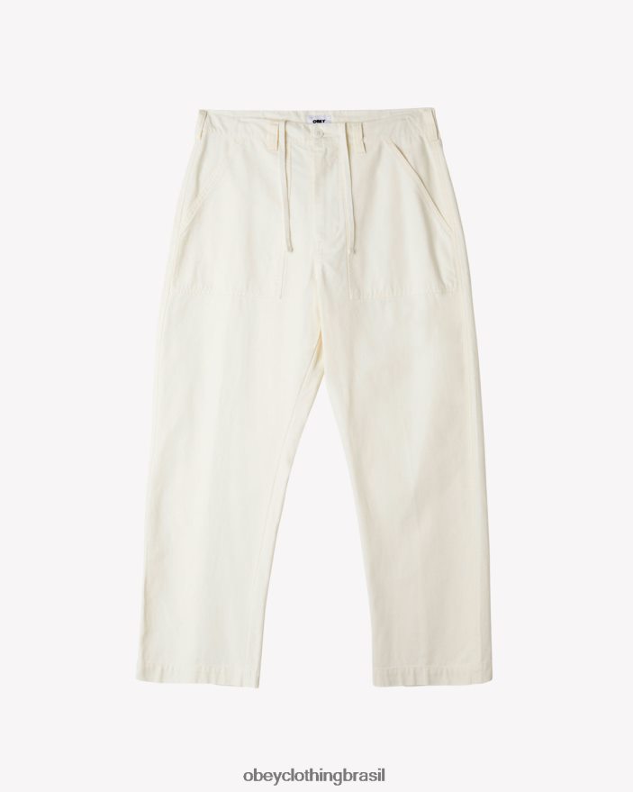 roupas br OBEY homens calça utilitária big timer cru J22J4V34