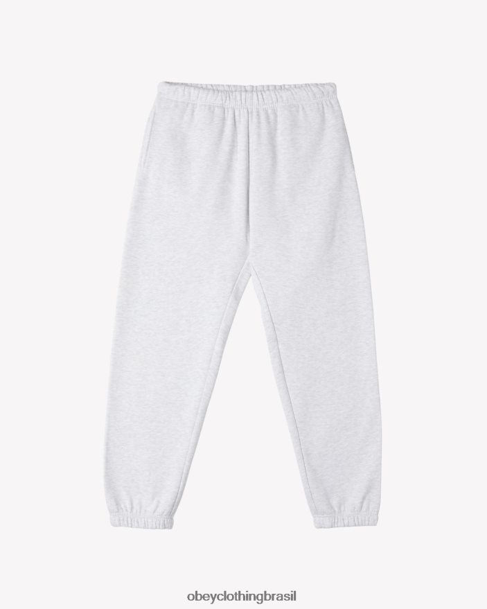 roupas br OBEY homens est. trabalha olhos moletom cinza J22J4V25