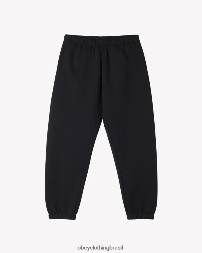 roupas br OBEY homens est. trabalha olhos moletom preto J22J4V26