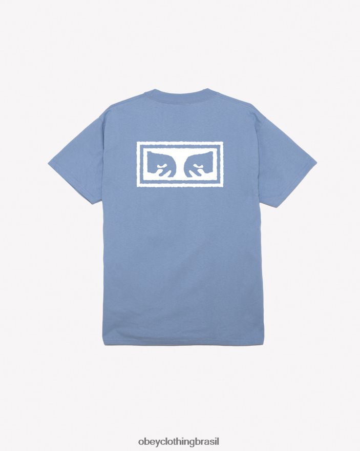 roupas br OBEY homens camiseta clássica olhos iii violeta digital J22J4V345