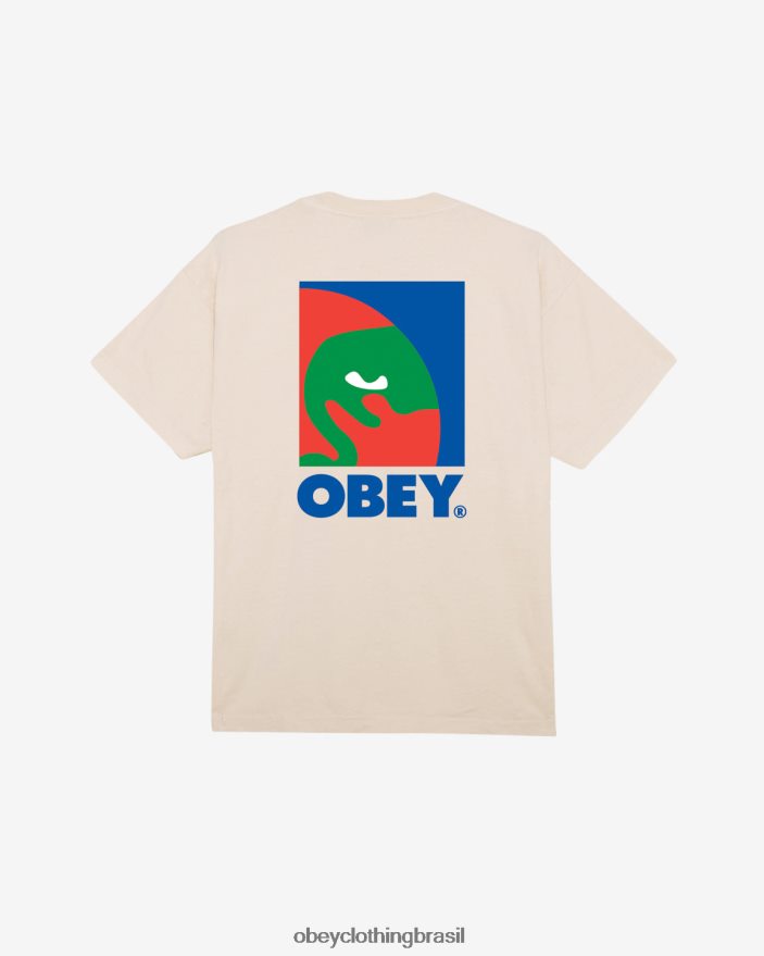 roupas br OBEY homens camiseta de peso pesado com ícone circular sagu J22J4V378
