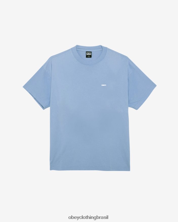 roupas br OBEY homens camiseta peso pesado Bold III hortênsia J22J4V284
