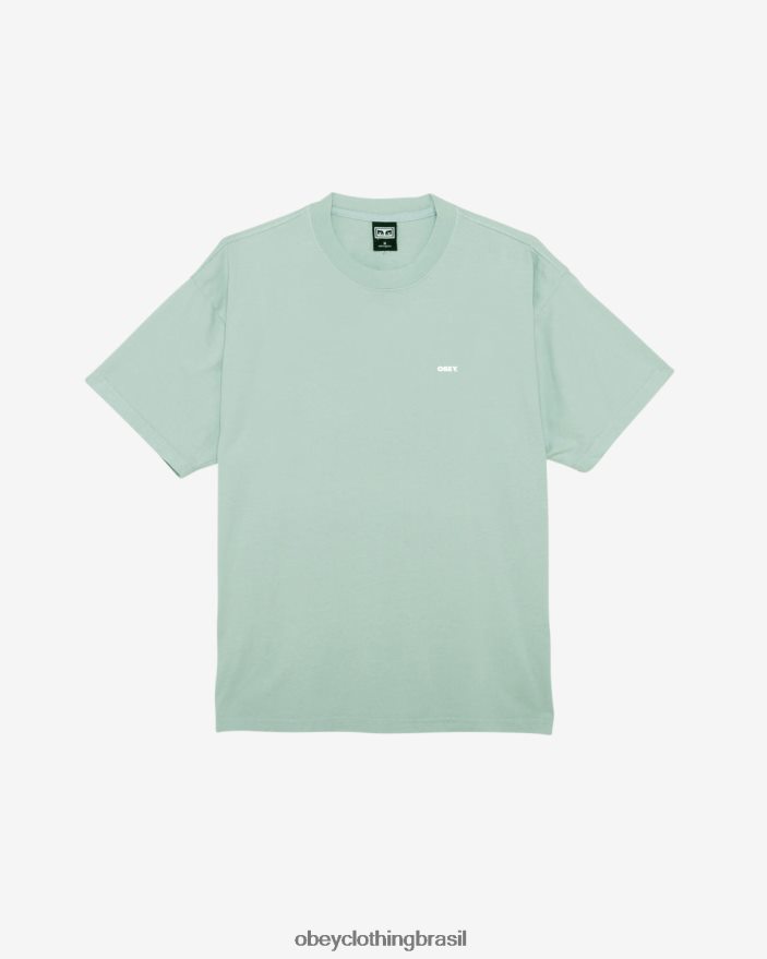 roupas br OBEY homens camiseta peso pesado Bold III spray de surf J22J4V287