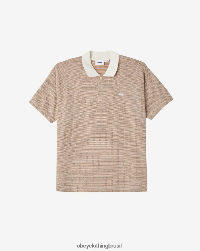 roupas br OBEY homens polo de material figurão multi cru J22J4V122
