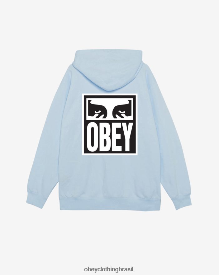 roupas br OBEY homens olhos ícone ii pulôver pesado hortênsia J22J4V163