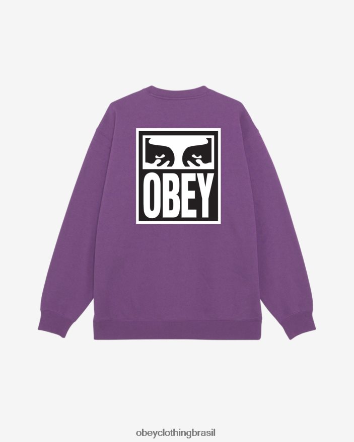 roupas br OBEY homens olhos icon ii gola redonda pesada amora silvestre J22J4V211