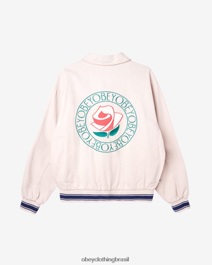 roupas br OBEY homens blusão rosa argila J22J4V256