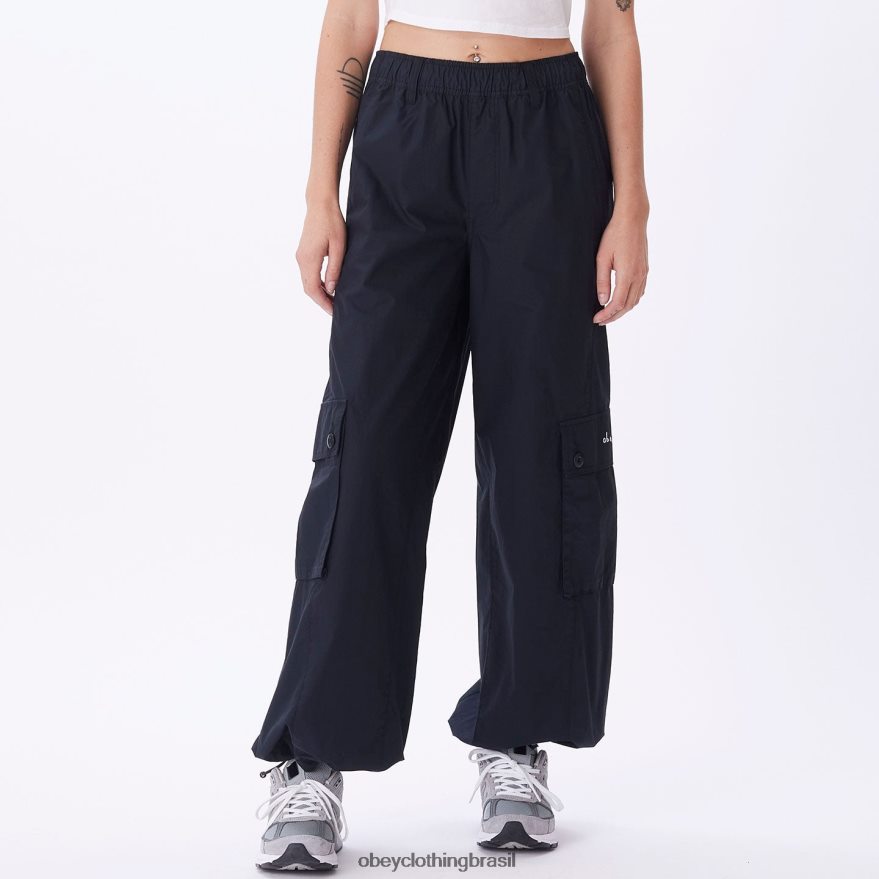 roupas br OBEY mulheres calça cargo dylan preto J22J4V699