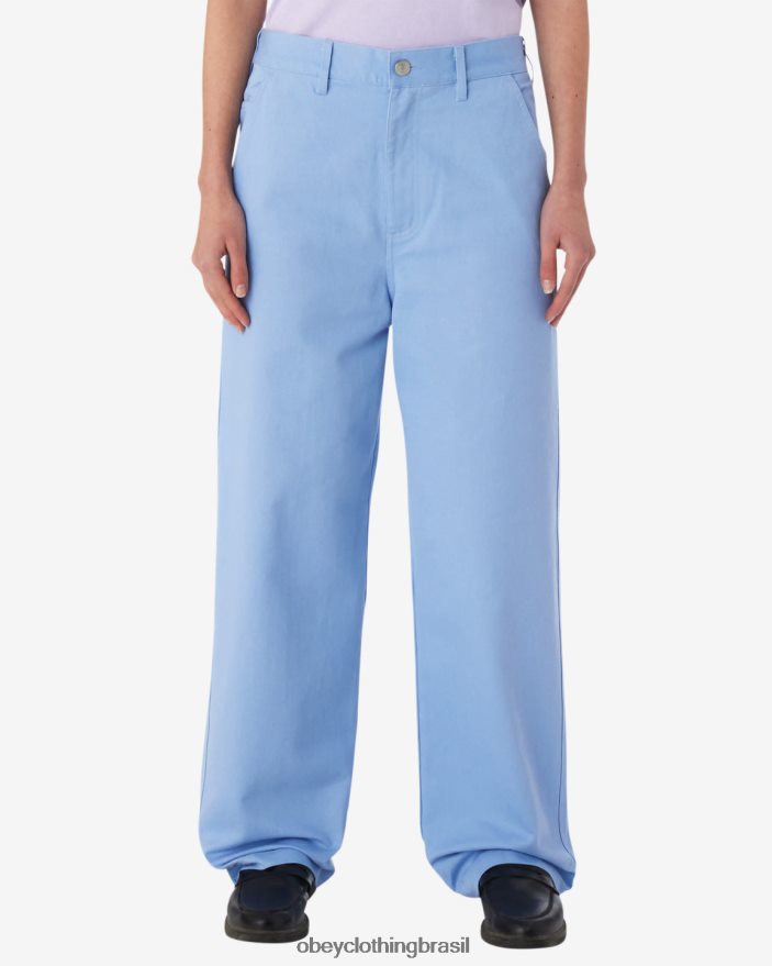 roupas br OBEY mulheres calça de carpinteiro Brighton hortênsia J22J4V513