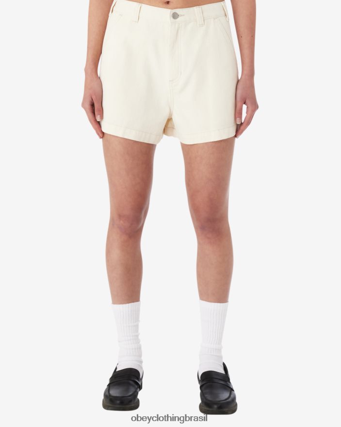 roupas br OBEY mulheres dania curto cru J22J4V539