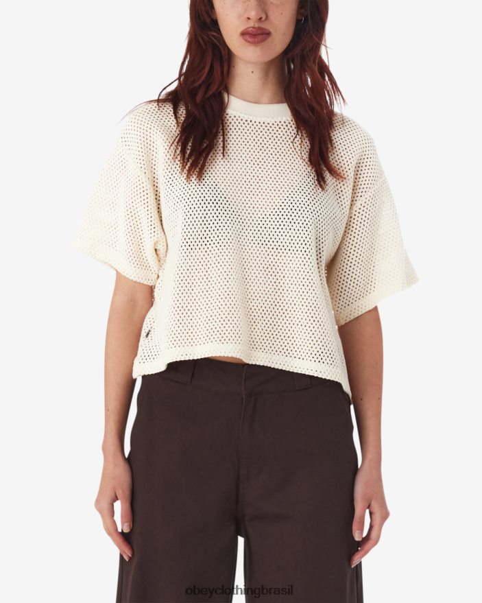 roupas br OBEY mulheres top de malha alex cru J22J4V552