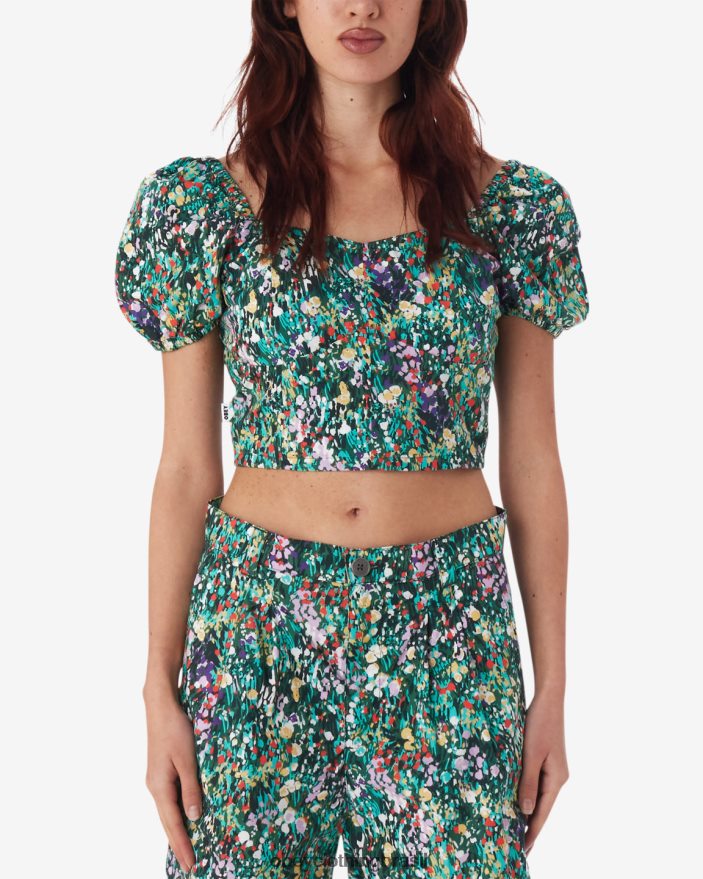 roupas br OBEY mulheres topo do jardim primavera fairway multi J22J4V575